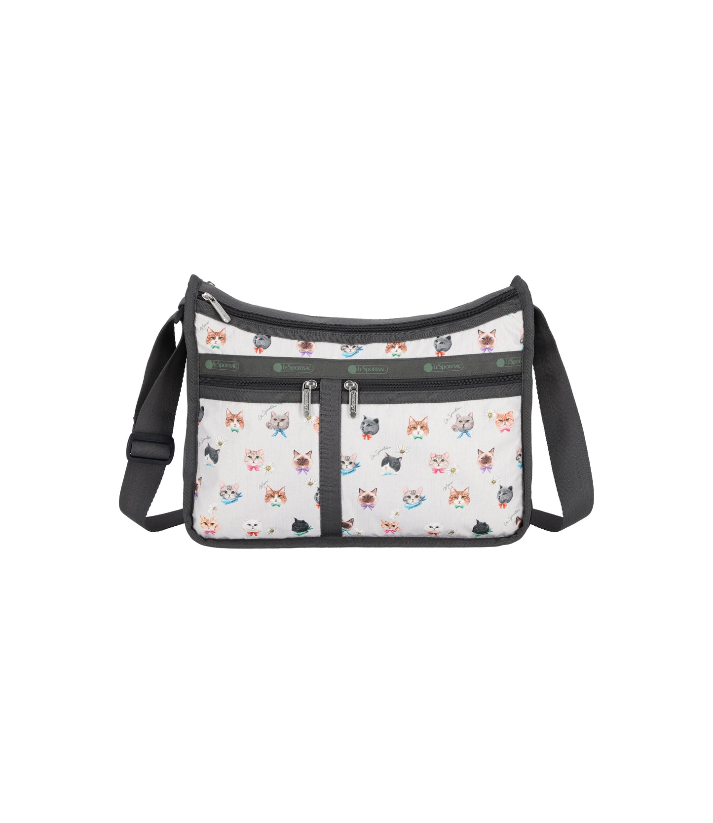 Deluxe Everyday Bag<br>Playful Cats Cool Gray