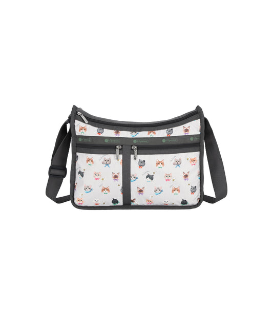 Deluxe Everyday Bag<br>Playful Cats Cool Gray