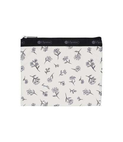 Deluxe Everyday Bag<br>Ink Sketched Floral Ivory