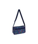 Deluxe Shoulder Satchel<br>Vibrant Botanical