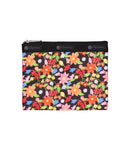 Deluxe Shoulder Satchel<br>Painted Garden