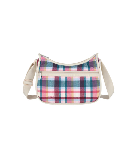 Classic Hobo<br>Pink Plaid