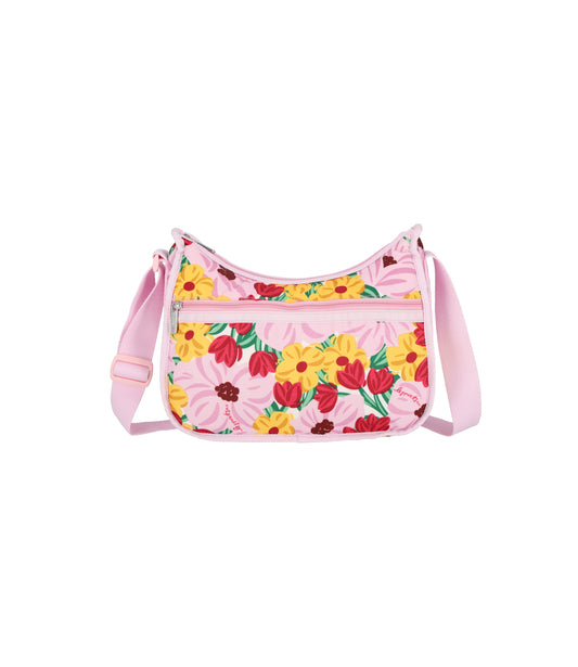 Classic Hobo<br>Pink Blooms