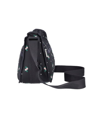 Classic Hobo<br>Floral Lattice Embroidery