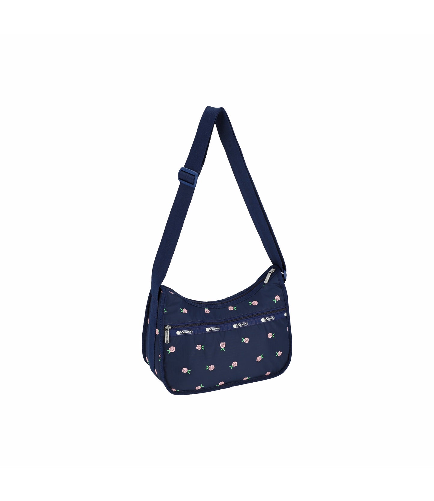 Classic Hobo<br>Pink Roses Embroidery