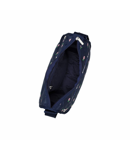 Classic Hobo<br>Pink Roses Embroidery