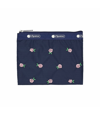 Classic Hobo<br>Pink Roses Embroidery