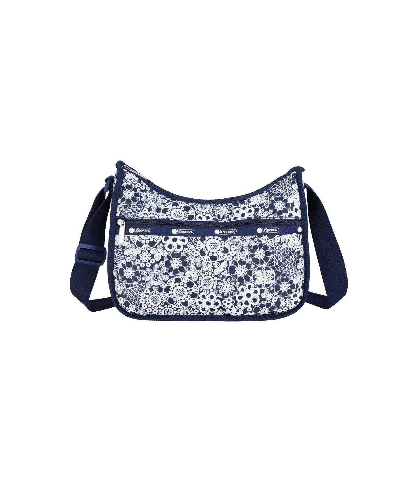 Classic Hobo<br>Floral Lace Navy