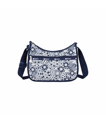 Classic Hobo<br>Floral Lace Navy