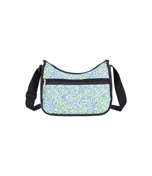 Classic Hobo<br>Tapestry Flower Blue