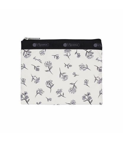 Classic Hobo<br>Ink Sketched Floral Ivory