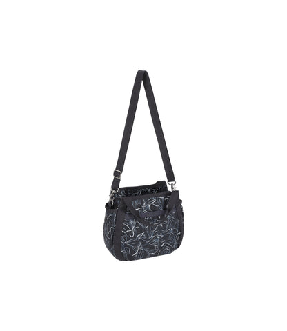 Small Jenni Crossbody<br>Sketched Floral Navy