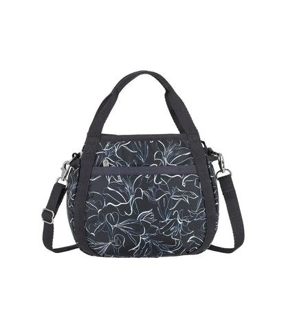 Small Jenni Crossbody<br>Sketched Floral Navy