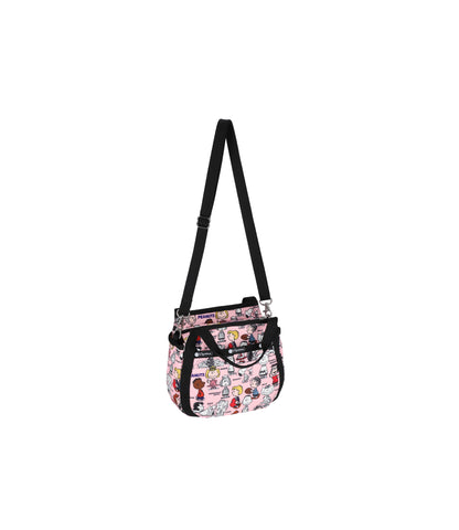 Small Jenni Crossbody<br>Peanuts Gang Pink