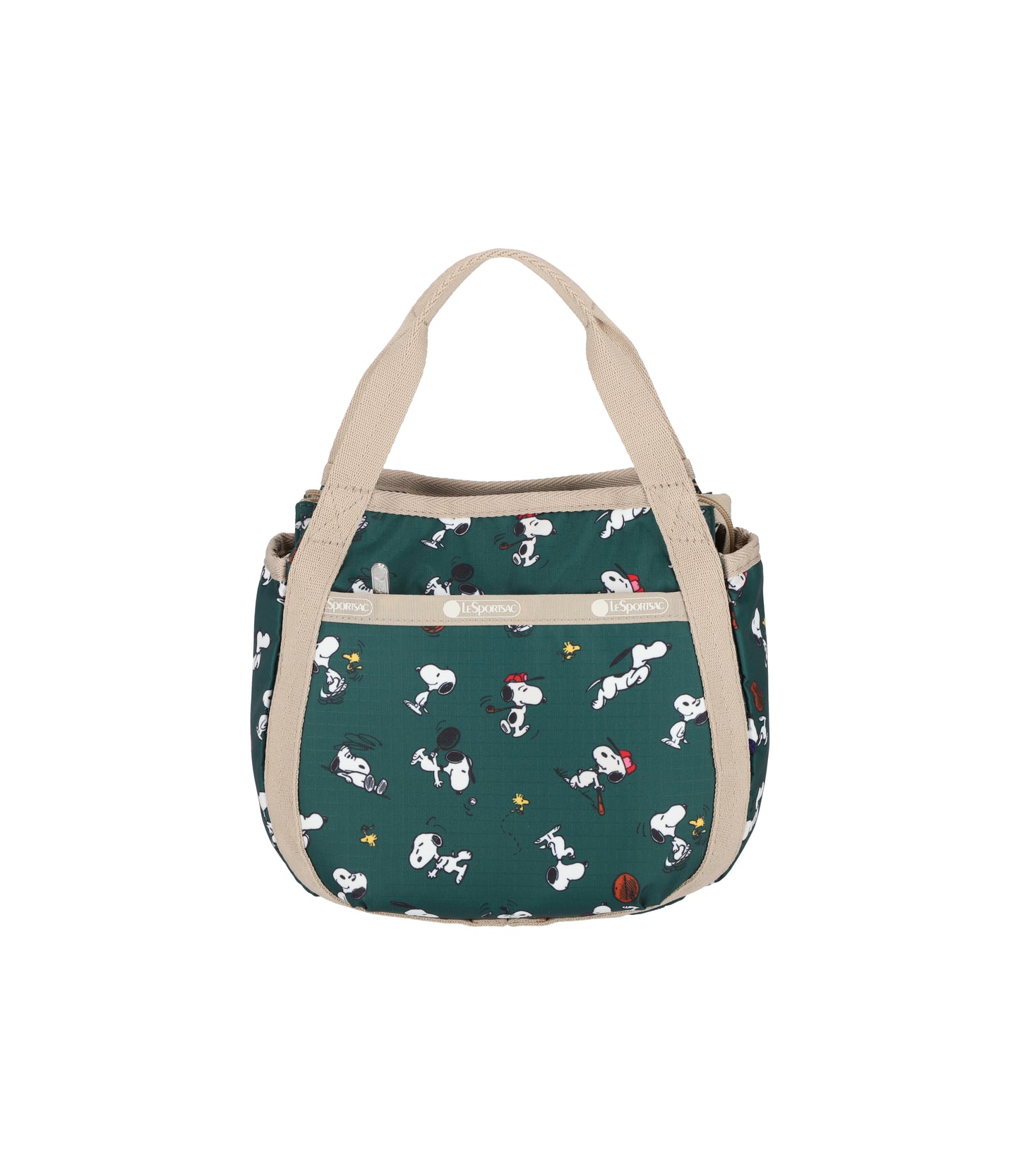 Small Jenni Crossbody<br>Snoopy and Woodstock Green