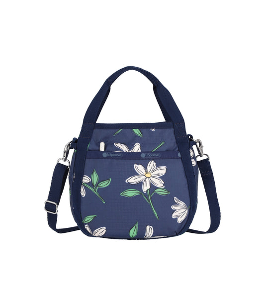 Small Jenni Crossbody<br>Floral Blooms Navy