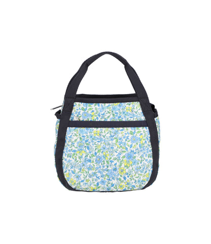 Small Jenni Crossbody<br>Tapestry Flower Blue