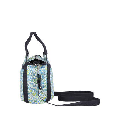 Small Jenni Crossbody<br>Tapestry Flower Blue