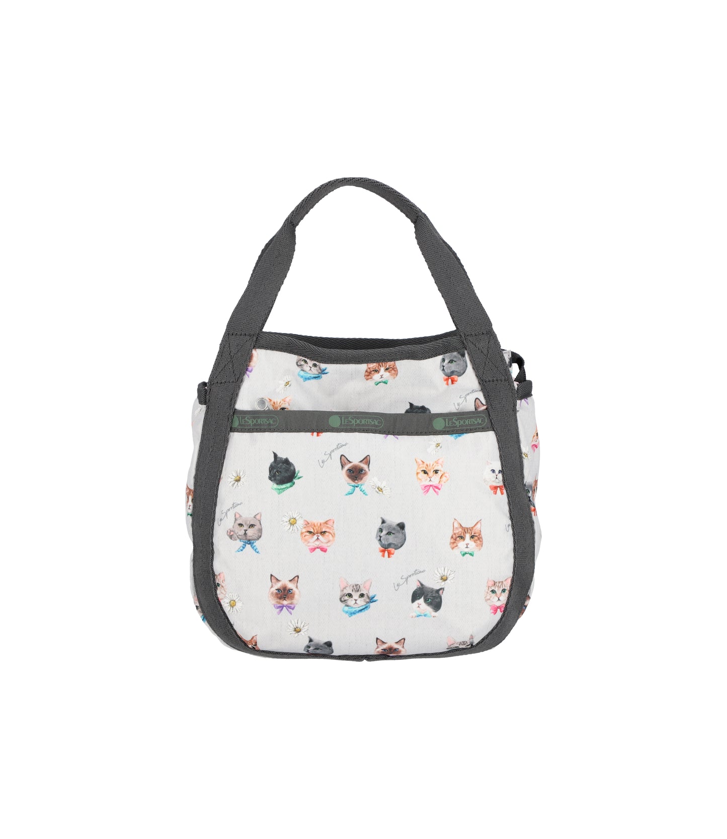 Small Jenni Crossbody<br>Playful Cats Cool Gray