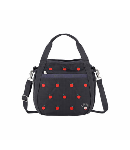 Small Jenni Crossbody<br>Red Apple Embroidery