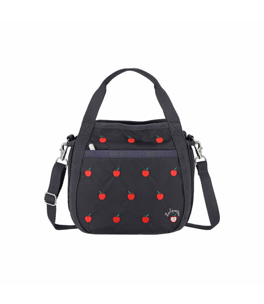 Small Jenni Crossbody<br>Red Apple Embroidery