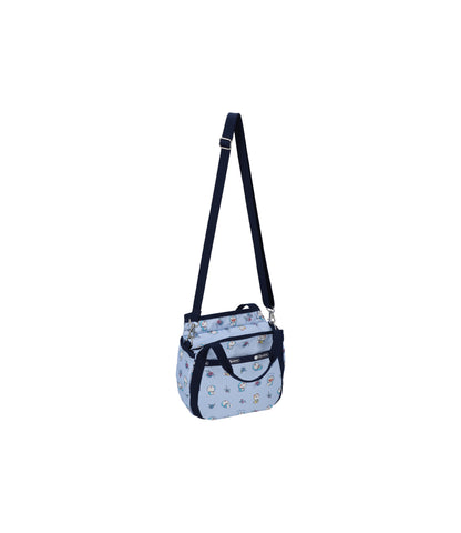 Small Jenni Crossbody<br>Doraemon Floral Delight