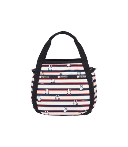 Small Jenni Crossbody<br>Miffy Allover Stripes