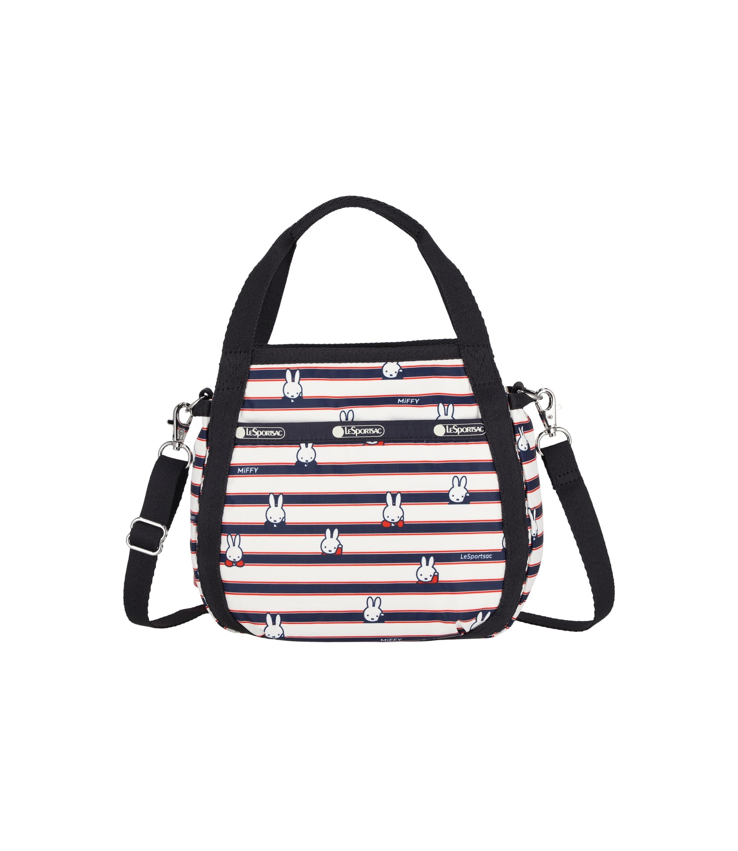 Small Jenni Crossbody<br>Miffy Allover Stripes