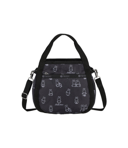 Small Jenni Crossbody<br>Miffy Black Stencil