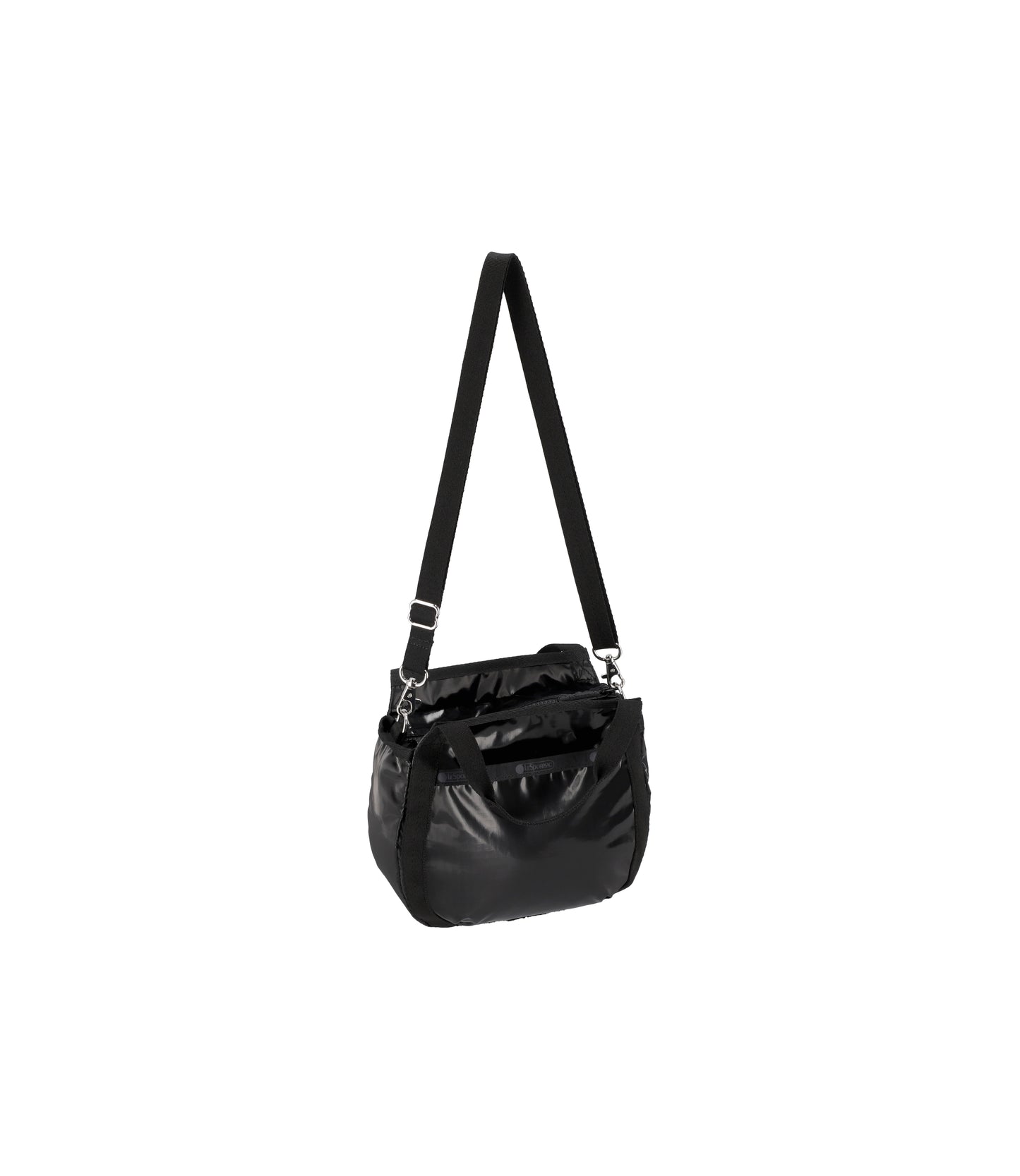 Small Jenni Crossbody<br>Black Shine