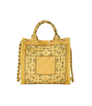 Small Chain Quilt Tote<br>Bandana Lemon