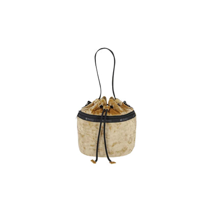 Cinch Backpack<br>Velour Gold