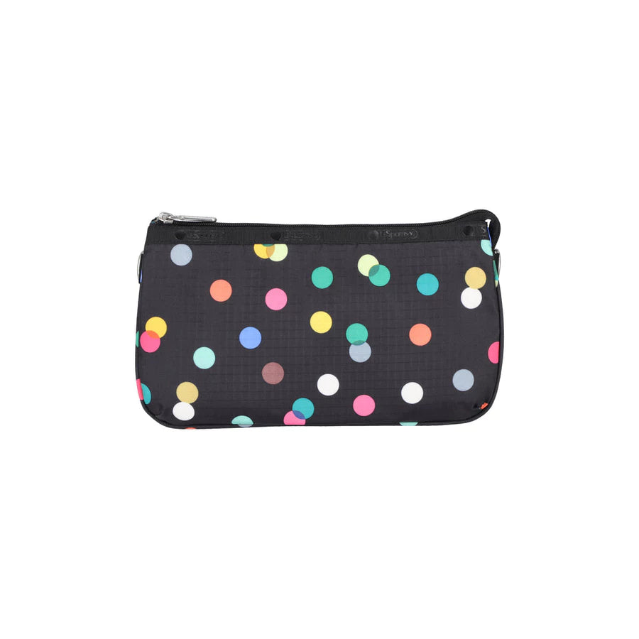 Medium Koko Crossbody<br>Multicolor Dots Black
