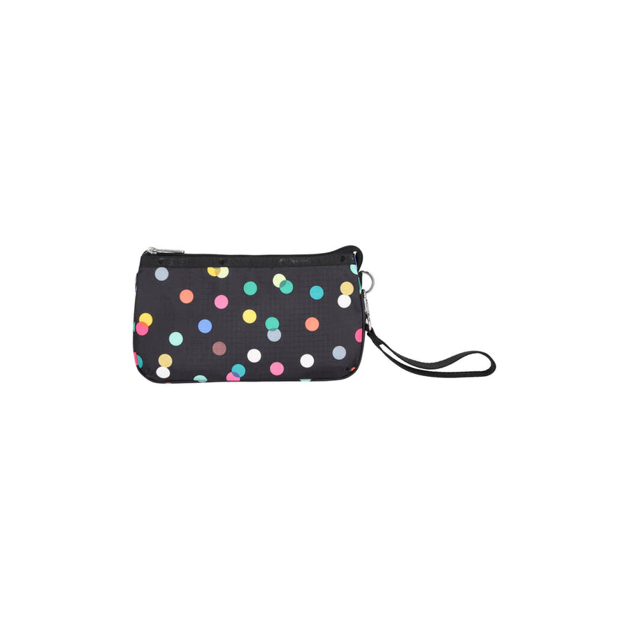 Medium Koko Crossbody<br>Multicolor Dots Black
