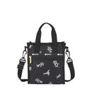 Mini North/South Tote<br>Joyful Flowers Embroidered