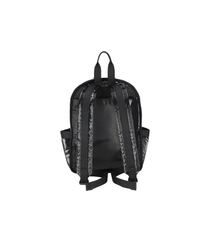 Route Small Backpack<br>Black Shine