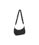Small Convertible Hobo<br>Recycled Black