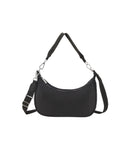 Small Convertible Hobo<br>Recycled Black