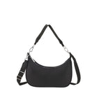 Small Convertible Hobo<br>Recycled Black