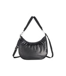 North/South Convertible Hobo<br>Black Shine
