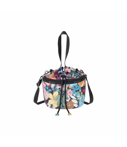 Drawstring Bucket Bag<br>Favorite Floral