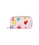 Rectangular Cosmetic<br>Hand Drawn Hearts