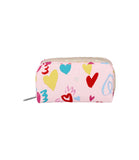 Rectangular Cosmetic<br>Hand Drawn Hearts