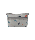 Cosmetic Clutch<br>Falling Leaves Embroidery