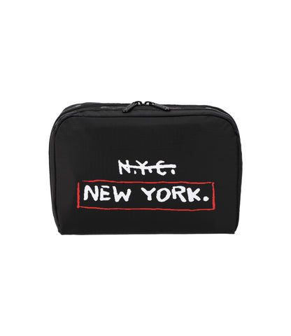 Extra Large Rectangular Cosmetic<br>New York XL Cosmetic