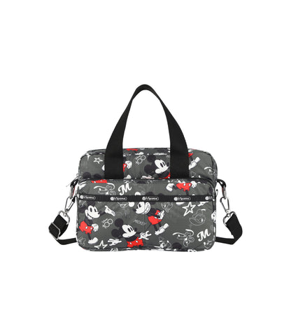 Medium Two Zip Crossbody<br>Disney 100 Team Mickey